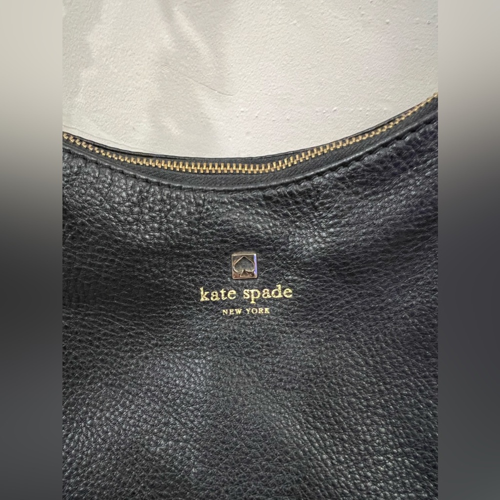 KATE SPADE PINE STREET FINLEY HOBO PEBBLED LEATHER BAG ♠️❤️🔥 NWOT - Picture 2 of 12